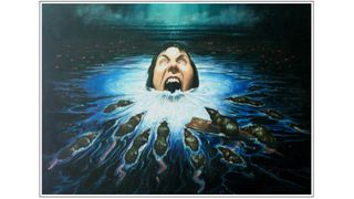 An illustration by Les Edwards, one of the best horror artists