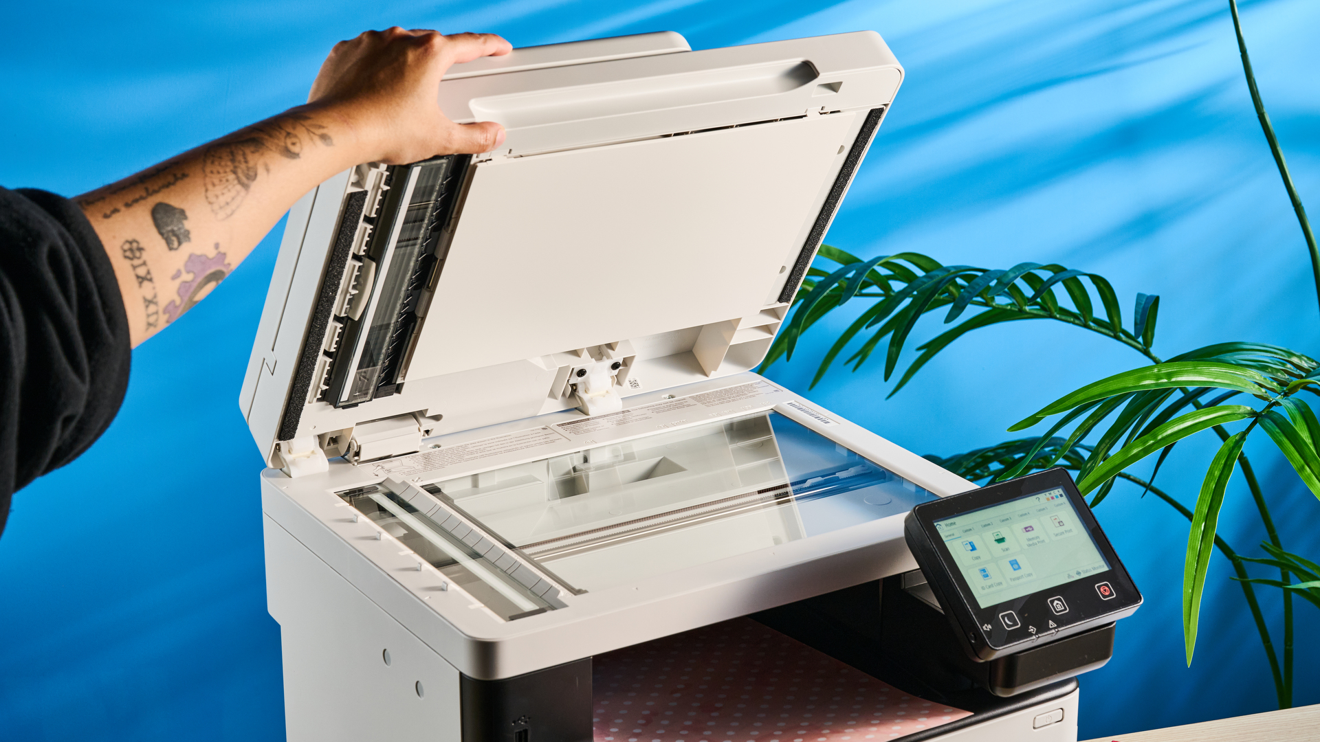 A Canon Color imageCLASS MF753Cdw II multifunction printer