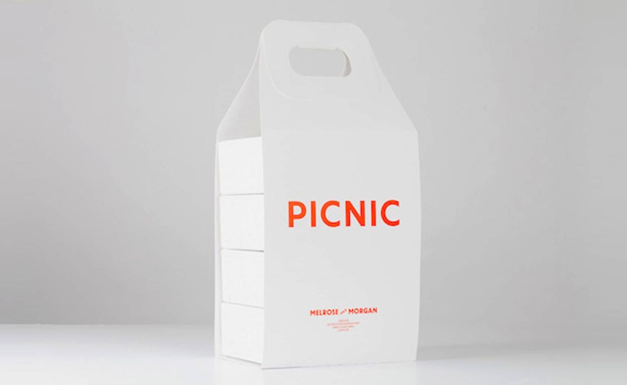 Melrose and Morgan gives the classic picnic a modern overhaul with its modern carry case