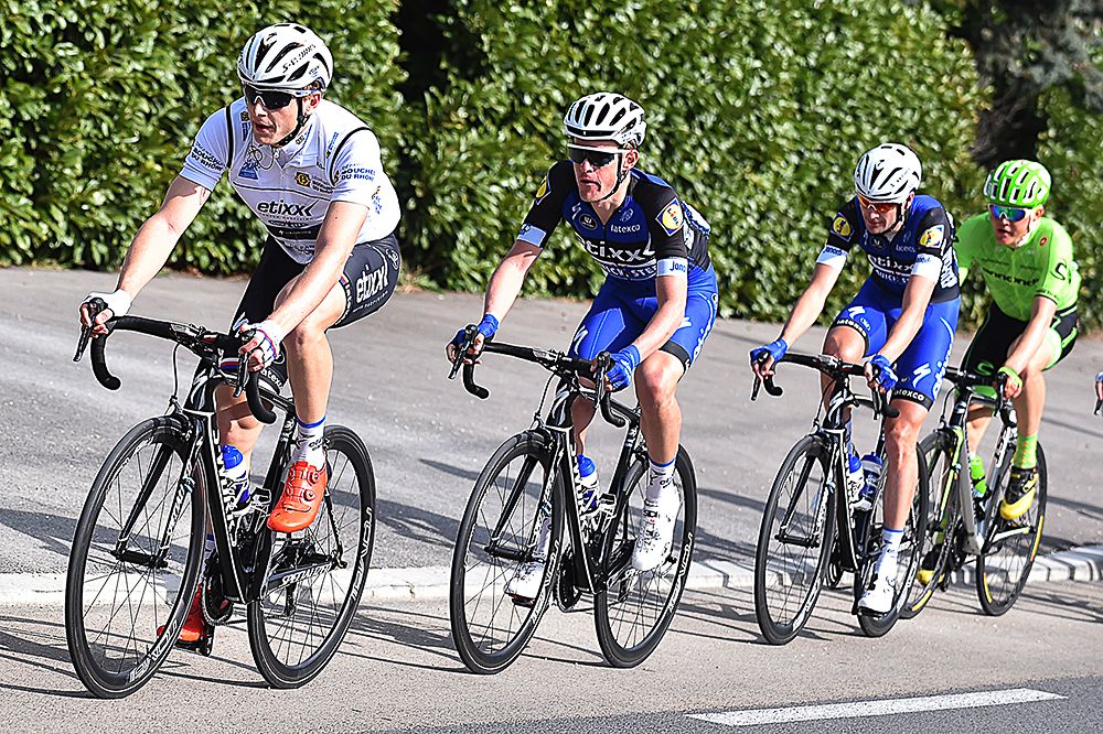 Best young rider Petr Vakoc leads the Etixx-QuickStep chase