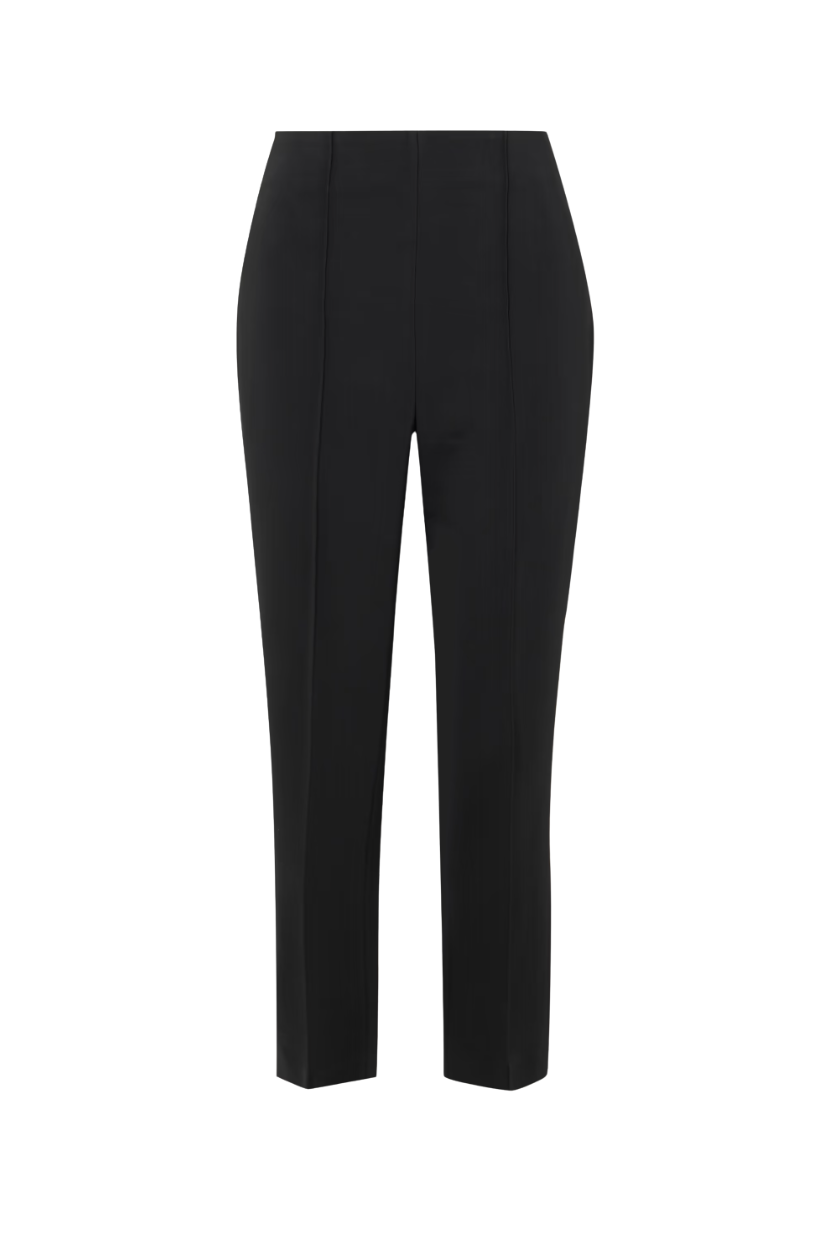 R&amp;oacute;he, Pintucked Grain De Poudre Skinny Pants