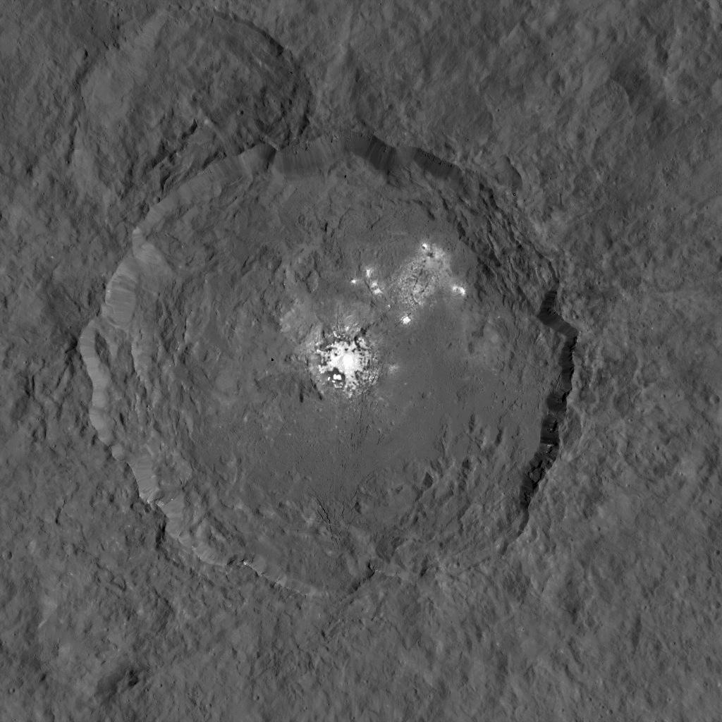 Occator Crater on Ceres