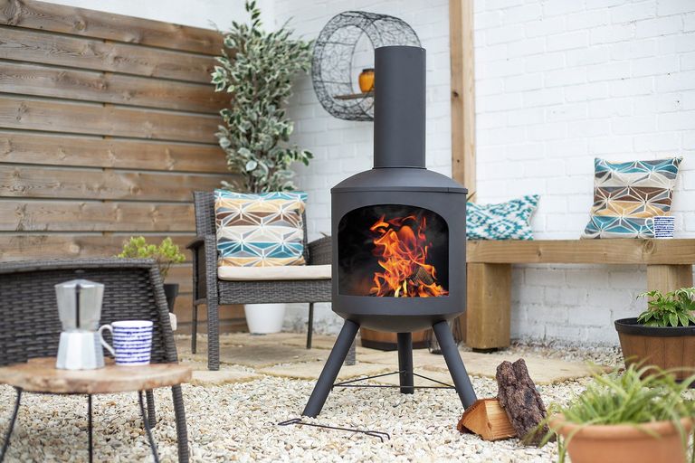 Clay Steel And Cast Iron Chimineas, Cast Iron Patio Chiminea