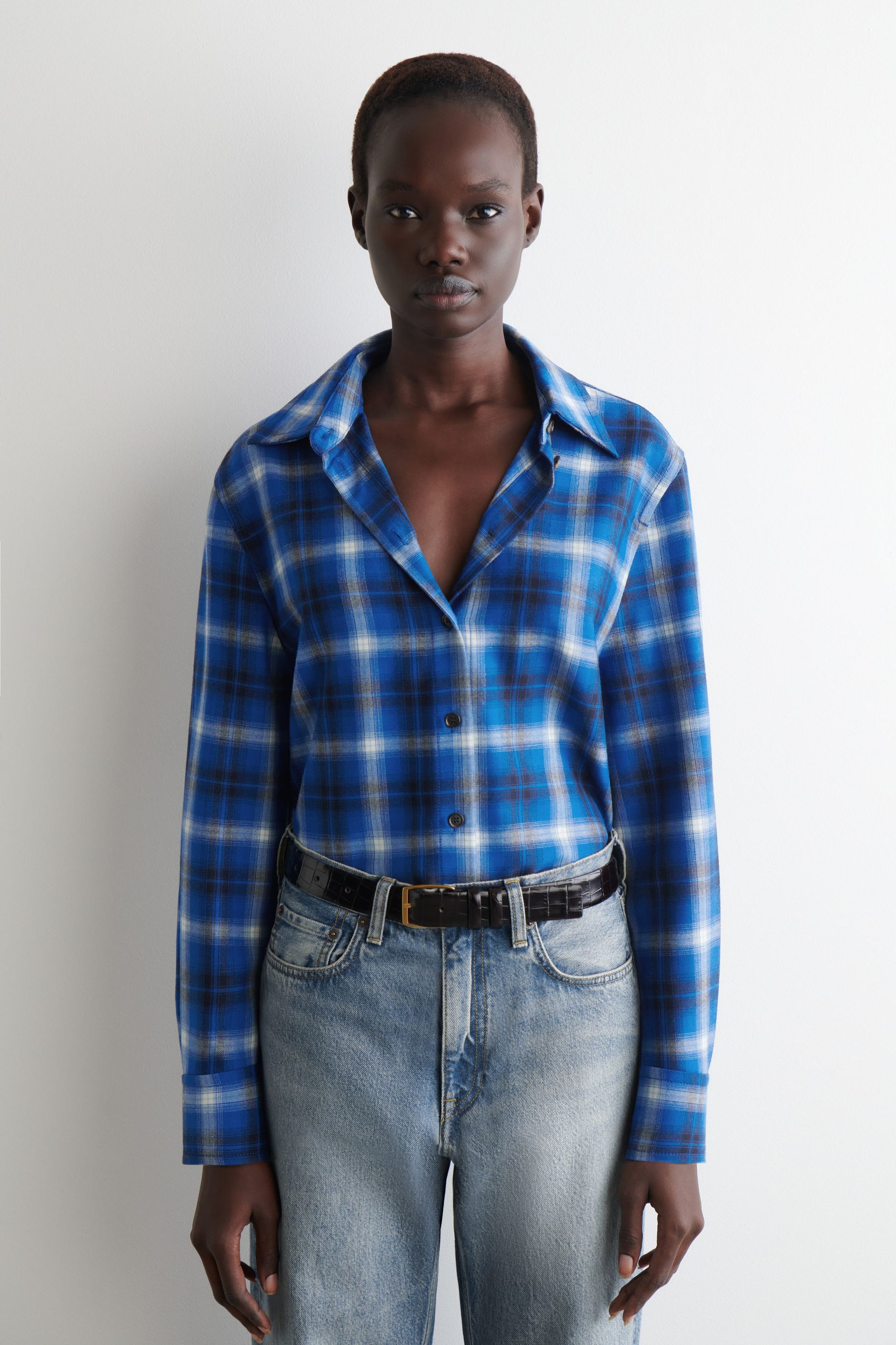 Checked Flannel Shirt
