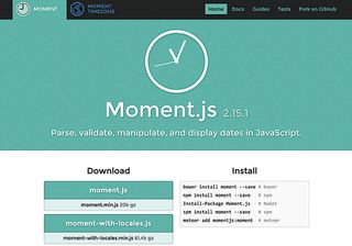 Moment.js is a great alternative to JavaScript's Date object