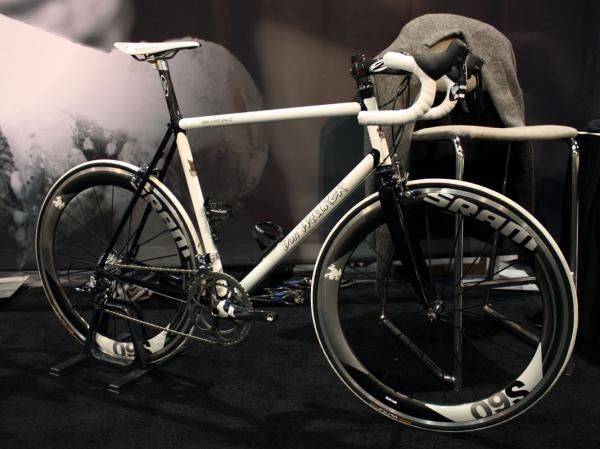 Don Walker does an excellent job of black-and-white on this steel road racer.
