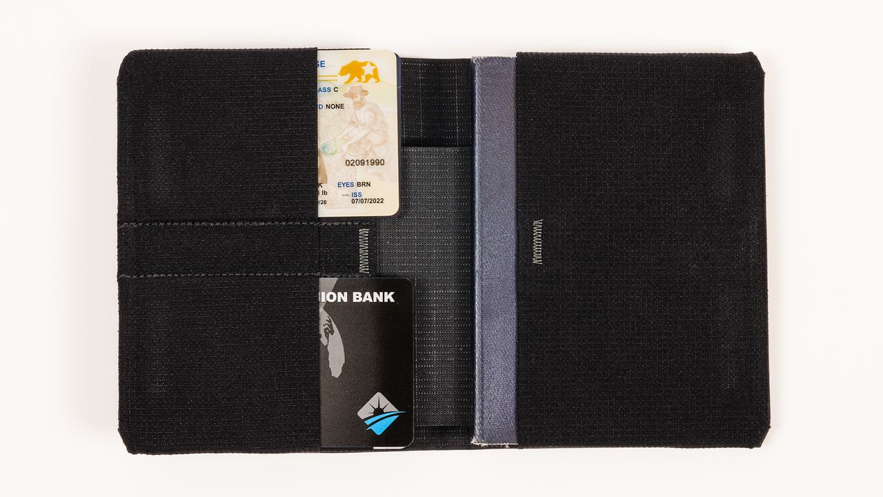A photo of the Peak Design Passport Wallet on a white background