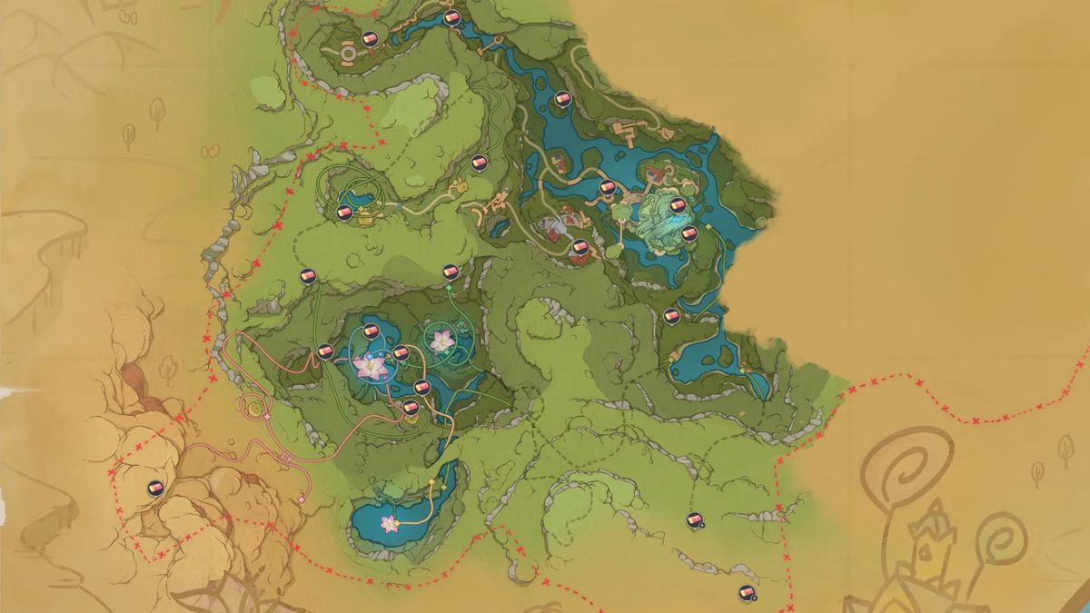 Genshin Impact Joyeux Voucher locations