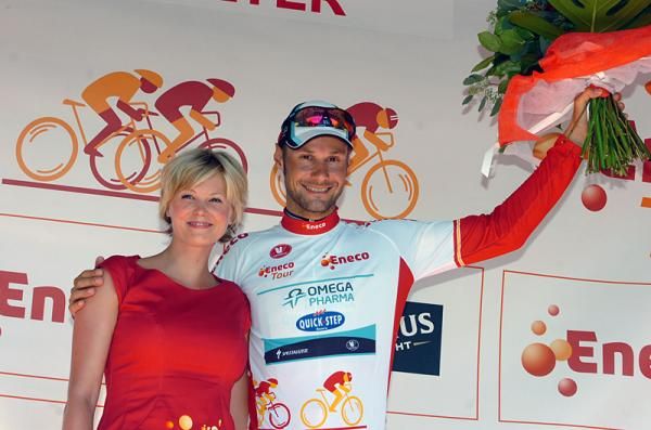 Tom Boonen (Omega Pharma-QuickStep) remains in the lead at the Eneco Tour after stage 5.