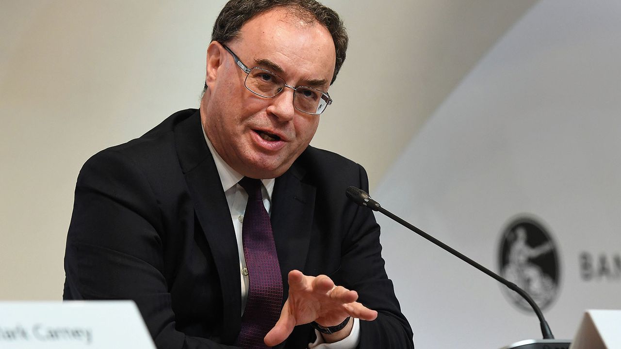 Bank of England Governor Andrew Bailey 