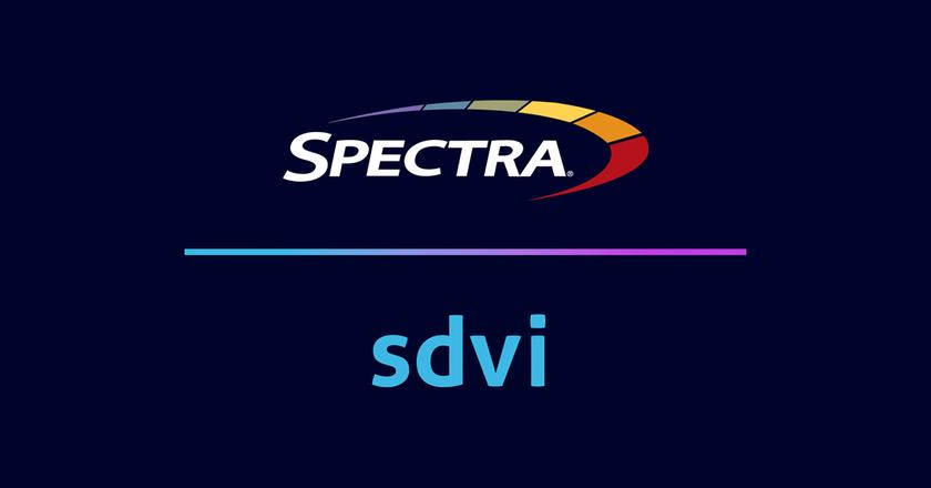 SDVI and Spectra logos