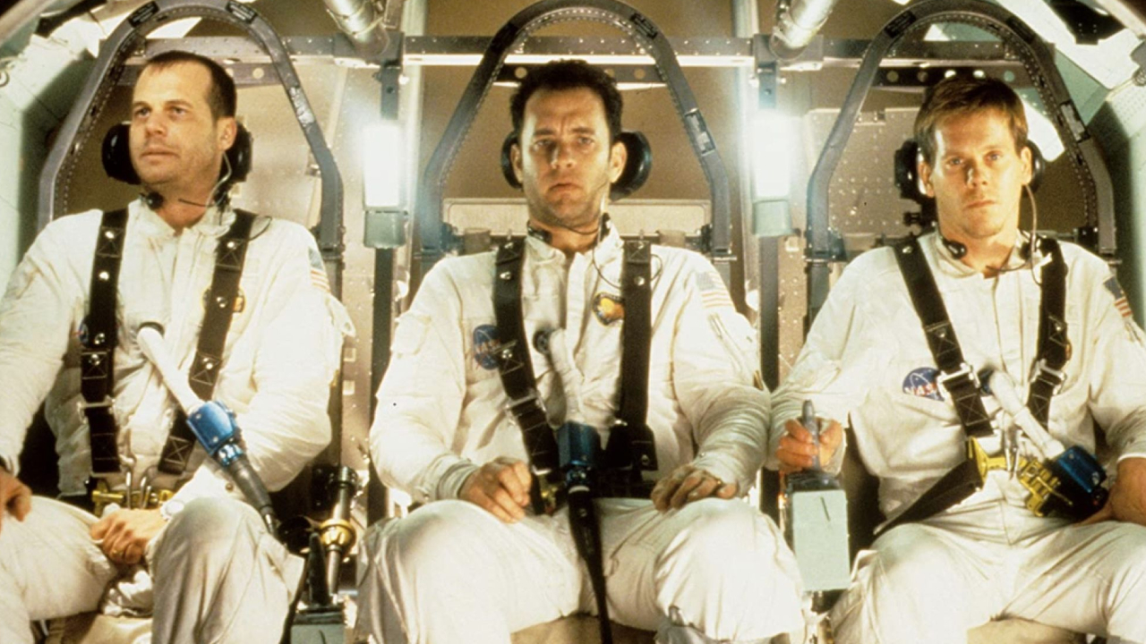 Bill Paxton, Tom Hanks, and Kevin Bacon in Apollo 13