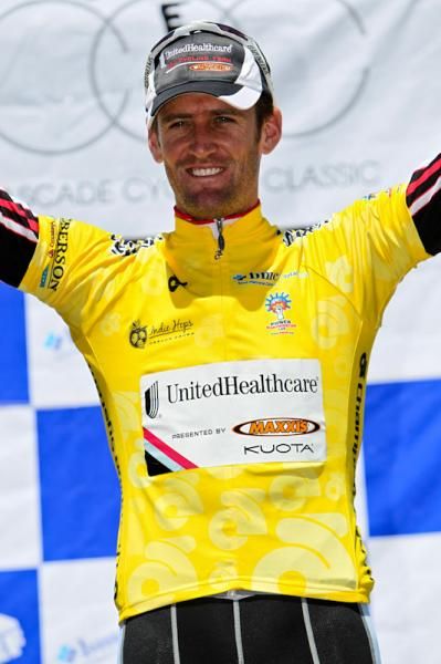 Rory Sutherland (Fly V Australia) heads into stage two in yellow.