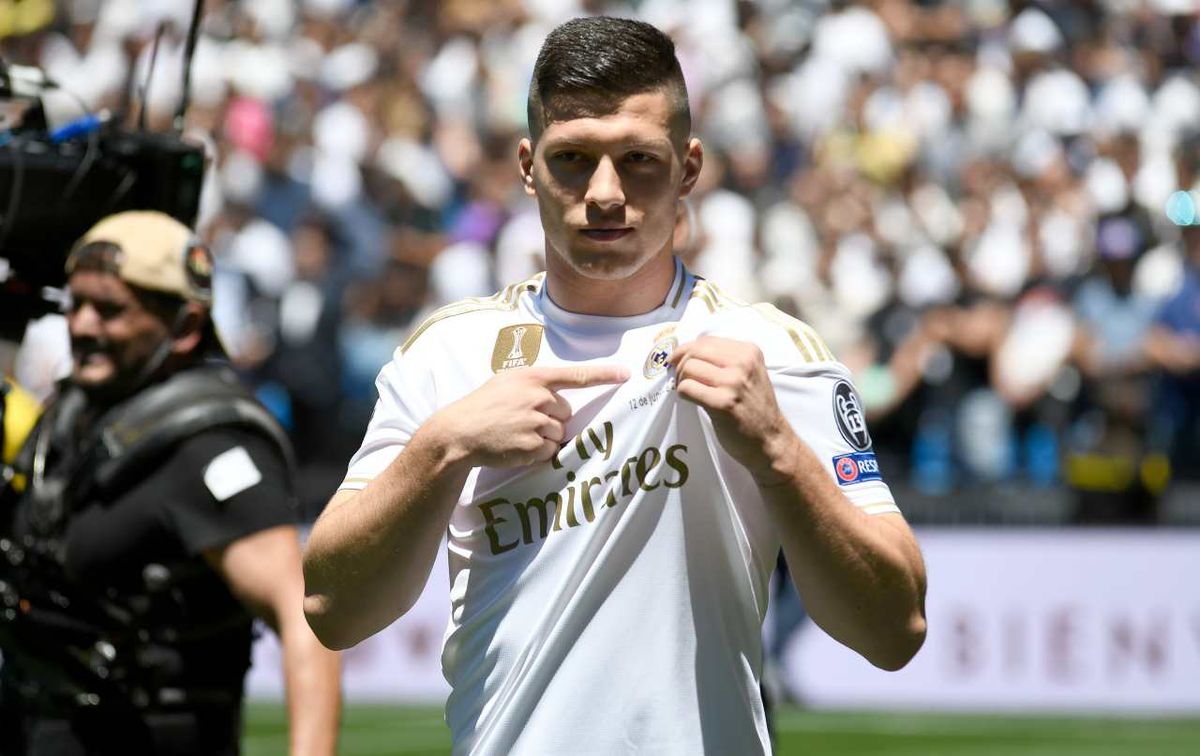 Everton target Luka Jovic Real Madrid