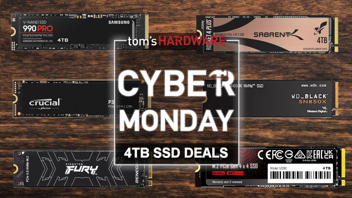 Cyber Monday 4TB SSD Deals