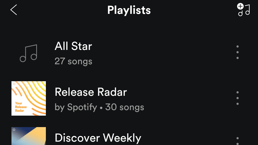 3. Add playlist to mobile device