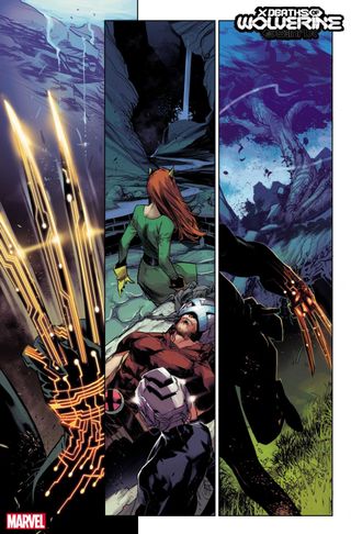 X Deaths of Wolverine #1 page