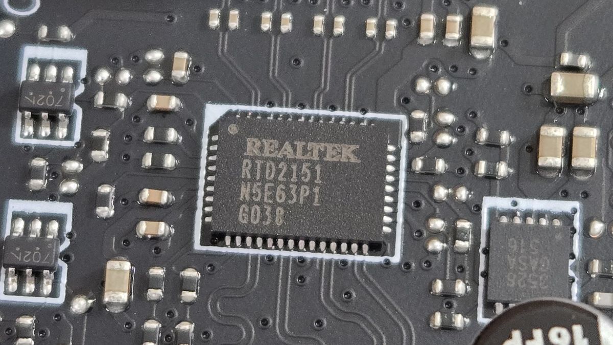 MSI B850 MPower - ICs