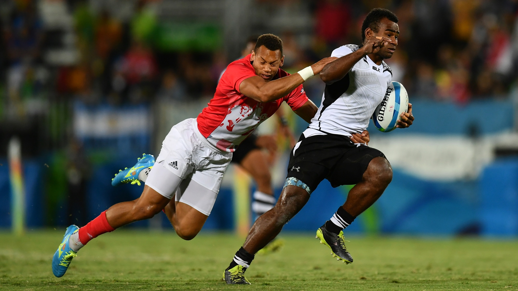 Jerry Tuwai vom Fidschi Olympia Rugby Sevens Team