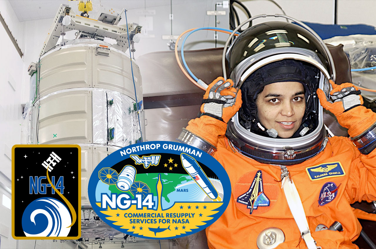 Cargo spacecraft named for fallen NASA astronaut Kalpana Chawla ...