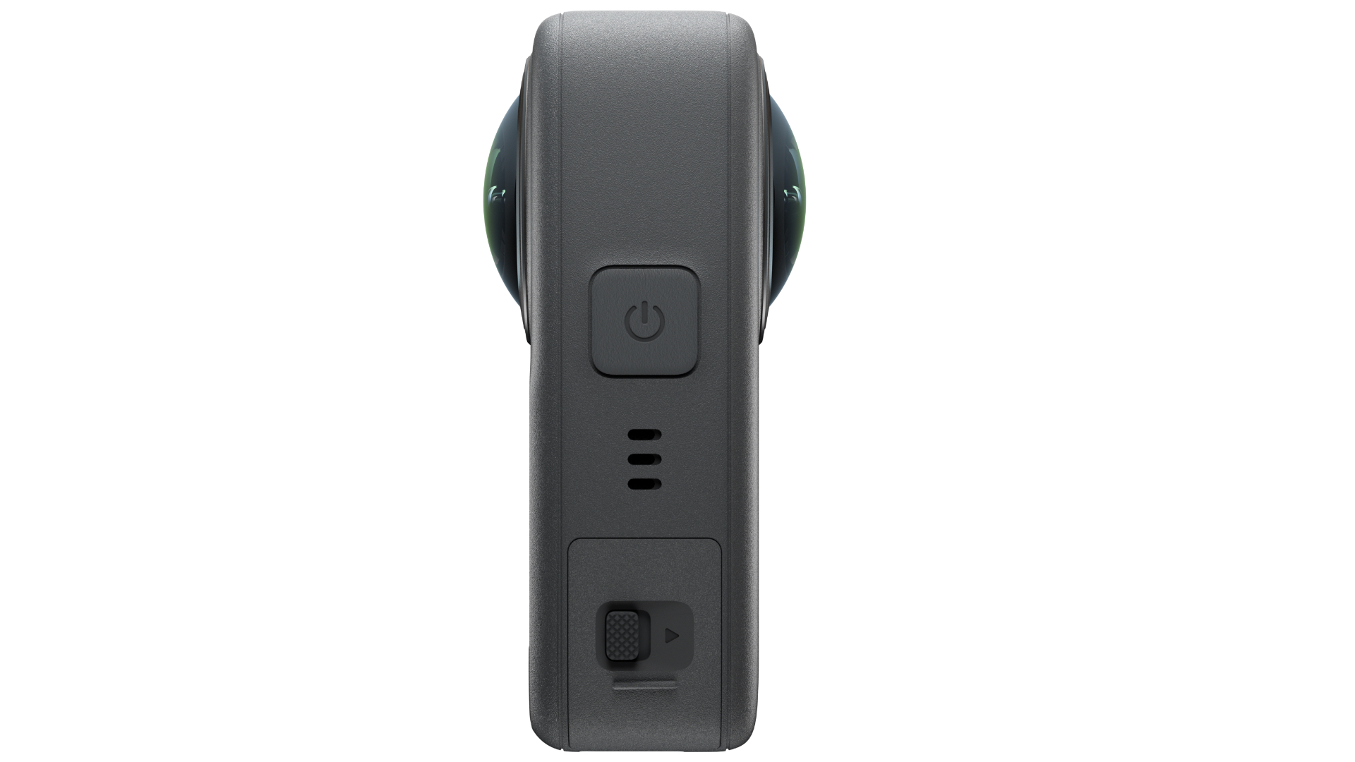 DJI Osmo 360 side on on white background