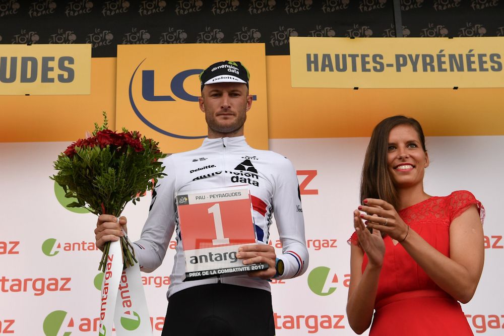 Steve Cummings was 'most combative' during stage 12 at the Tour de France