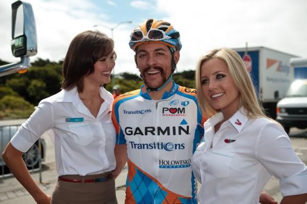 Steve Cozza is favourite with the ladies - might have something to do with the mustache!