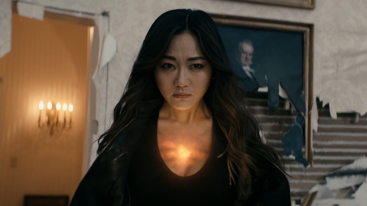 Kimiki's chest glowing in The Boys series finale