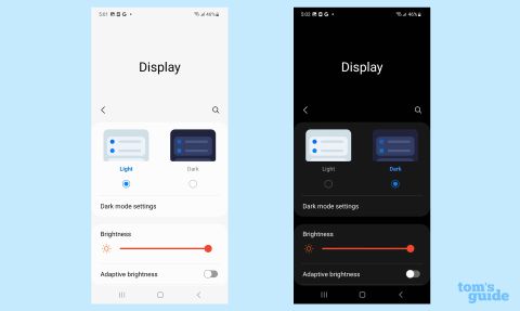 How To Manage Dark Mode On The Galaxy S23 Tom S Guide How To Manage Dark Mode On The Galaxy S23 Tom S Guide