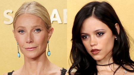 Gwyneth Paltrow and Jenna Ortega attend the 32nd Annual Actor Awards at Shrine Auditorium and Expo Hall on March 01, 2026 in Los Angeles, California. 