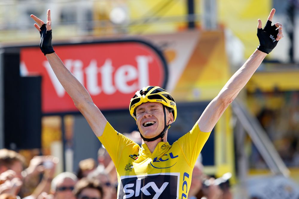 Chris Froome wins stage 10 of the 2015 Tour de France.