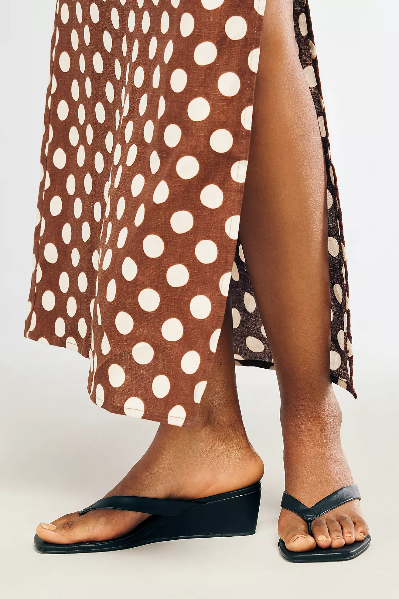 By Anthropologie Wedge Thong Heels