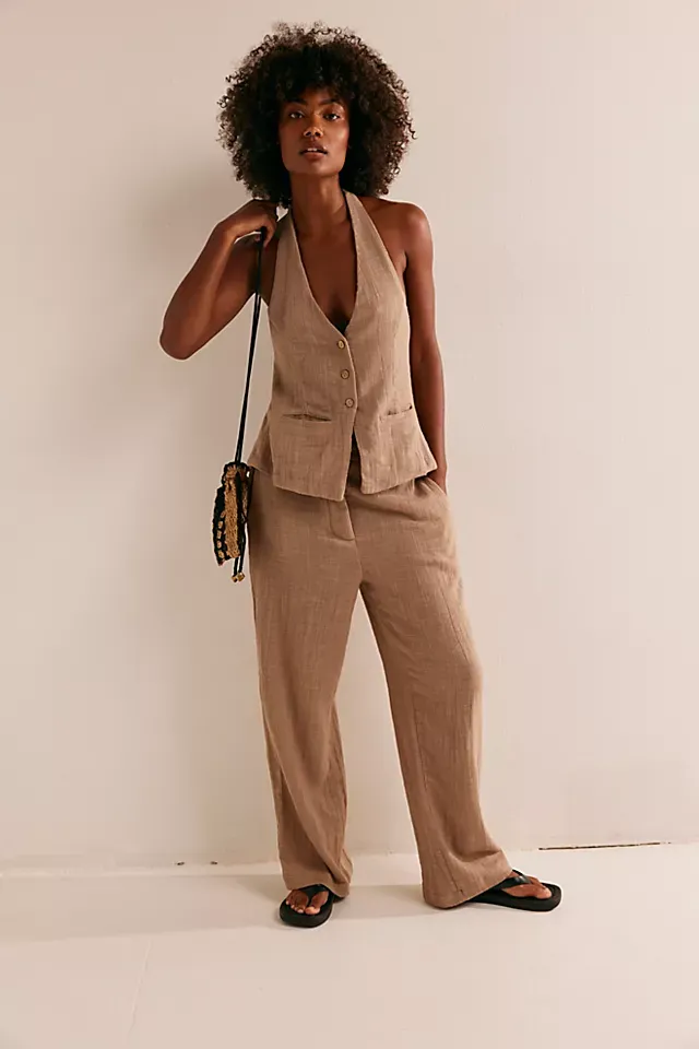 Take Me to Paris Low-Back Co-Ord