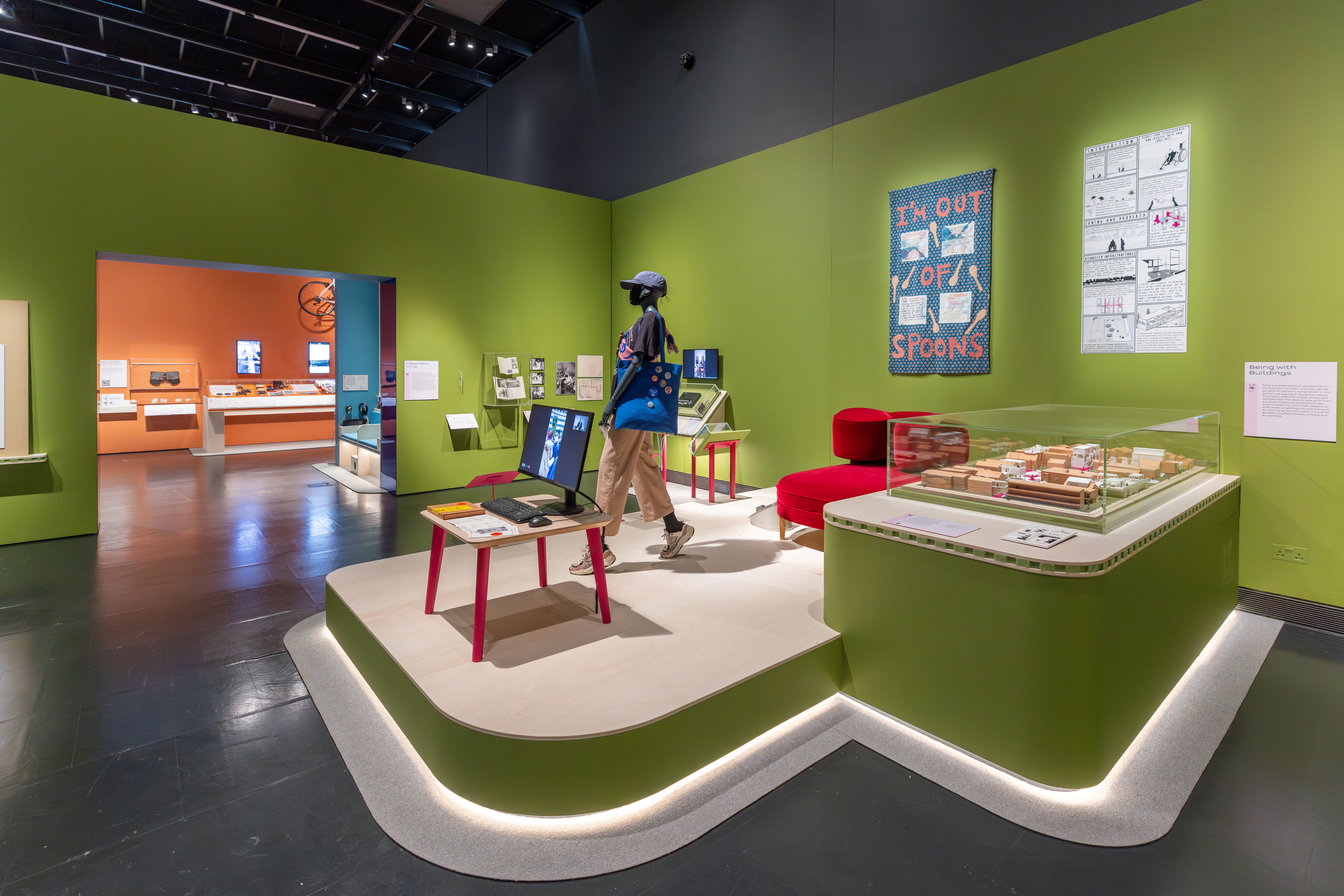 Installation image of Design and Disability at