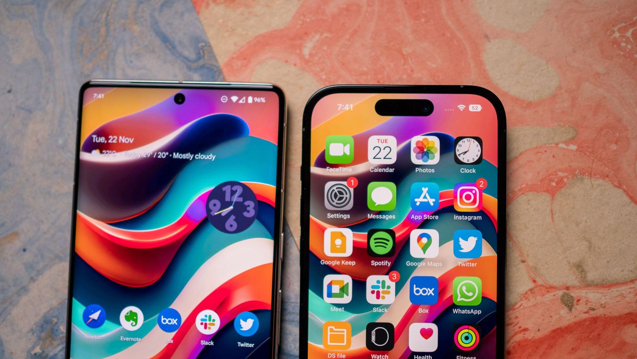 Google Pixel 7 Pro vs. iPhone 14 Pro