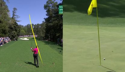 Woods near hole-in-one