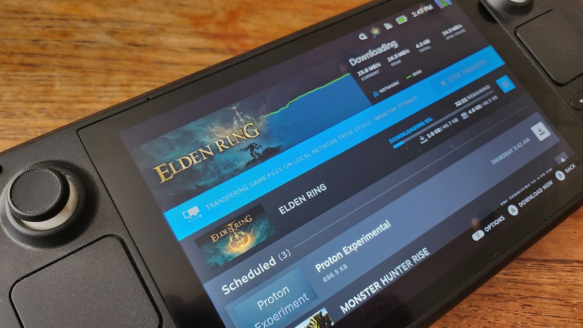 New Steam feature lets you copy games to the Steam Deck (or between PCs) without redownloading