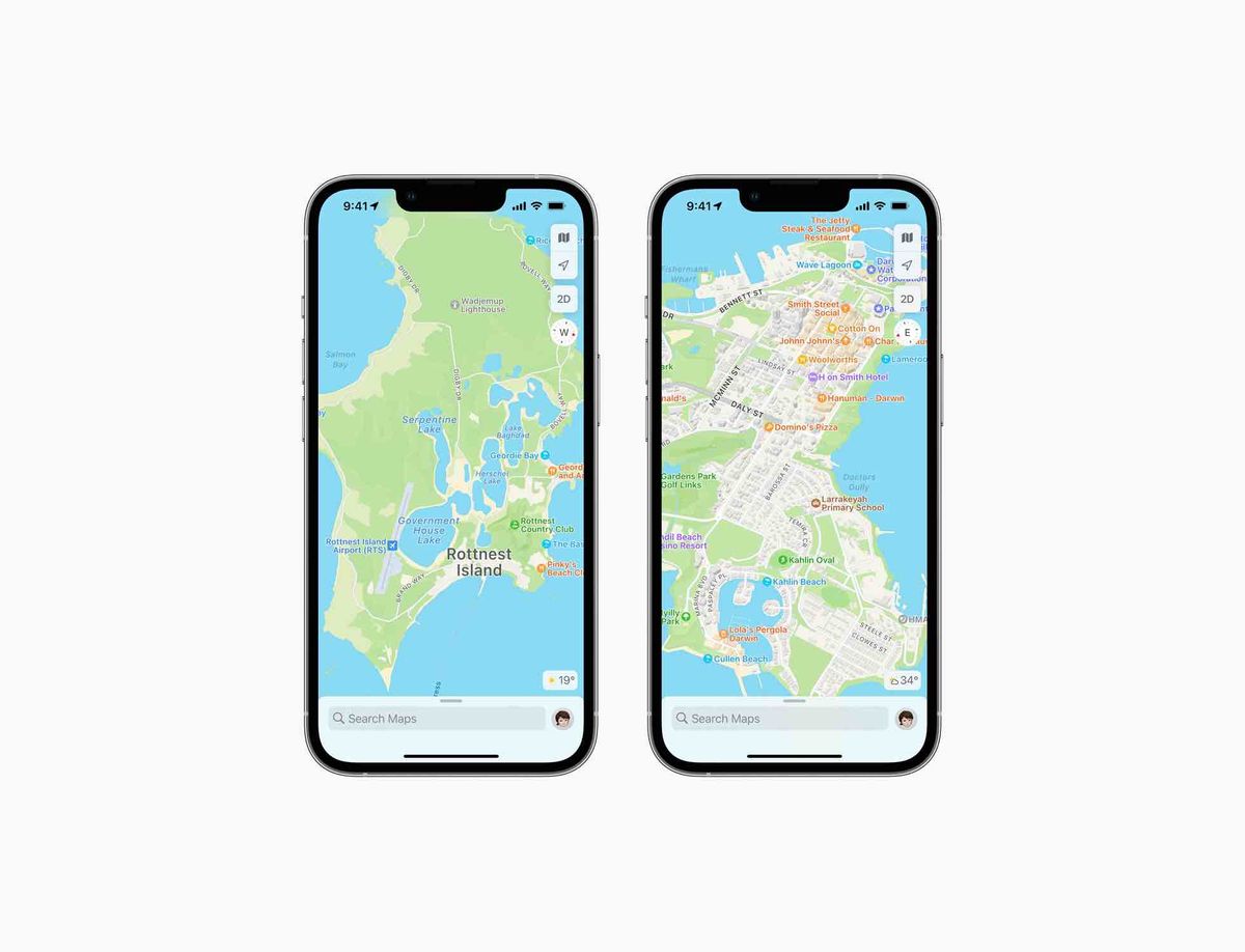 Apple Maps Australia December