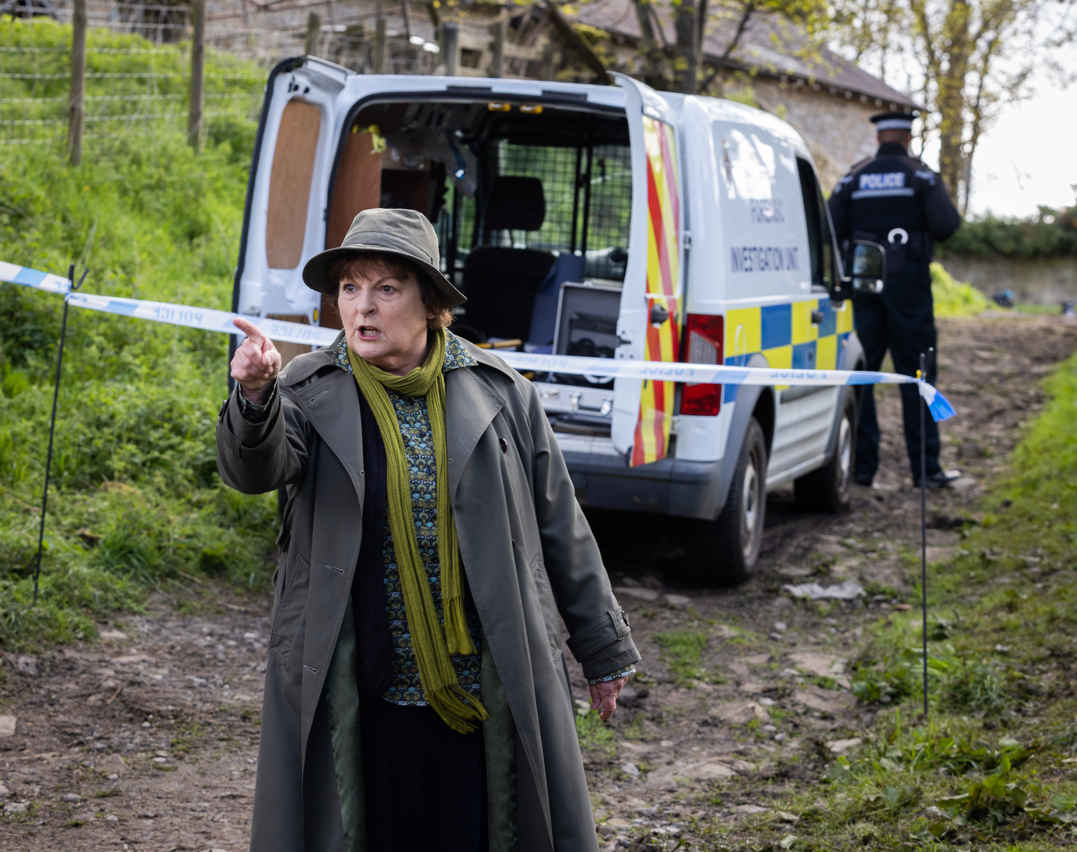 Vera Stanhope shows her anger in Tyger Tyger.