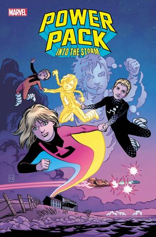 The cover for Power Pack #1.