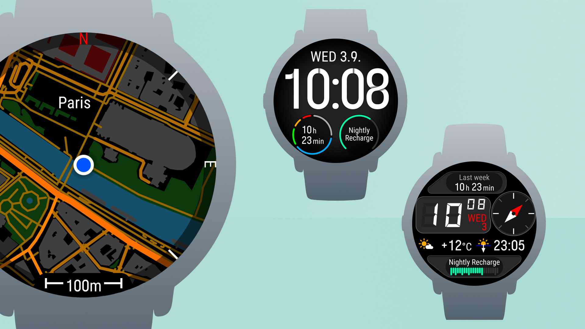 Polar OS 5 screenshots