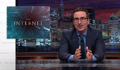 John Oliver wants you to care about online harassment, revenge porn