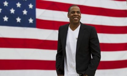 Rap star Jay-Z says he supports gay marriage because discriminating against gay people is "no different than discriminating against blacks."
