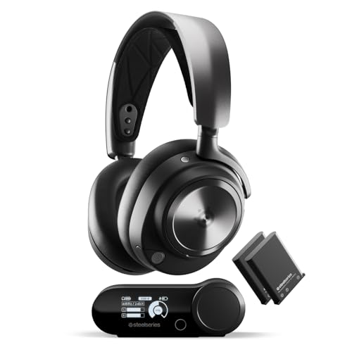 Steelseries Arctis Nova Pro Wireless - Multi-System Gaming Headset (ps & Pc/switch + Bluetooth) - Unlimited Battery Life; 2 Hot-Swap Batteries - Active Noise Cancellation - Clearcast Gen2 Mic