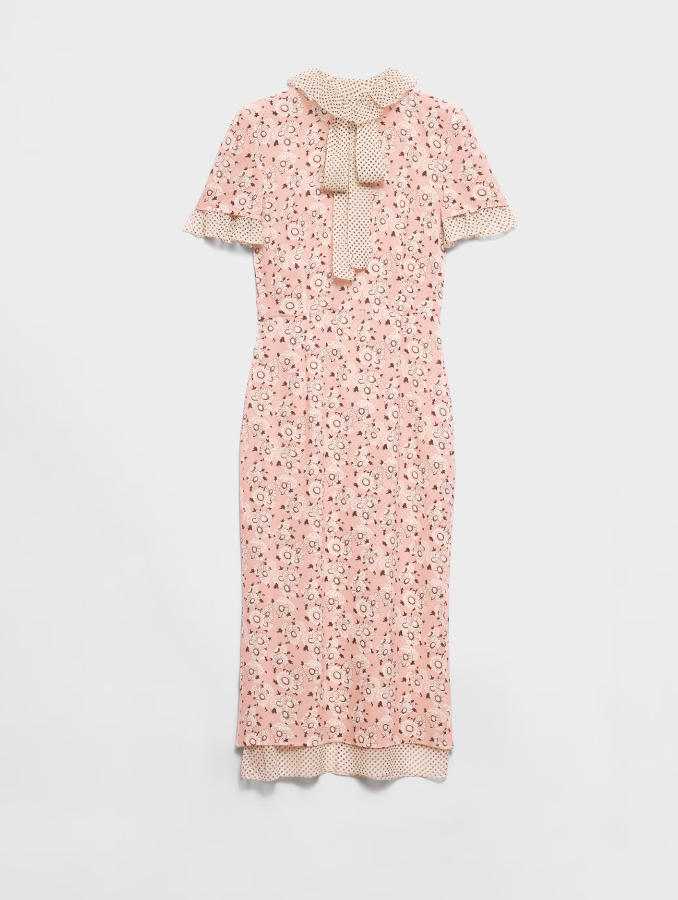 Prada, Printed Stretch Georgette Dress