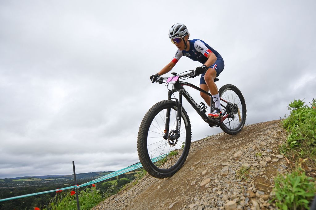 France&rsquo;s Pauline Ferrand-Pr&eacute;vot dominated the elite women&rsquo;s XCO race
