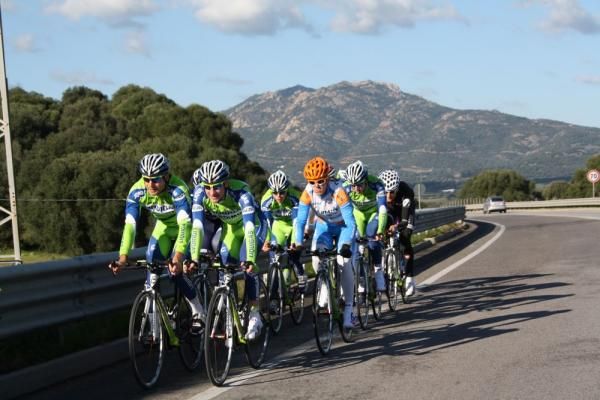 The roads around Olbia are quiet during the winter