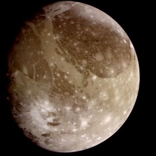 Ganymede, an ocean world orbiting Jupiter, is so large that just its rocky core is still larger than Earth's moon.