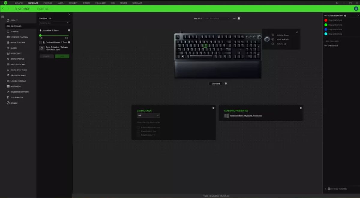 razer huntsman v2 analog
