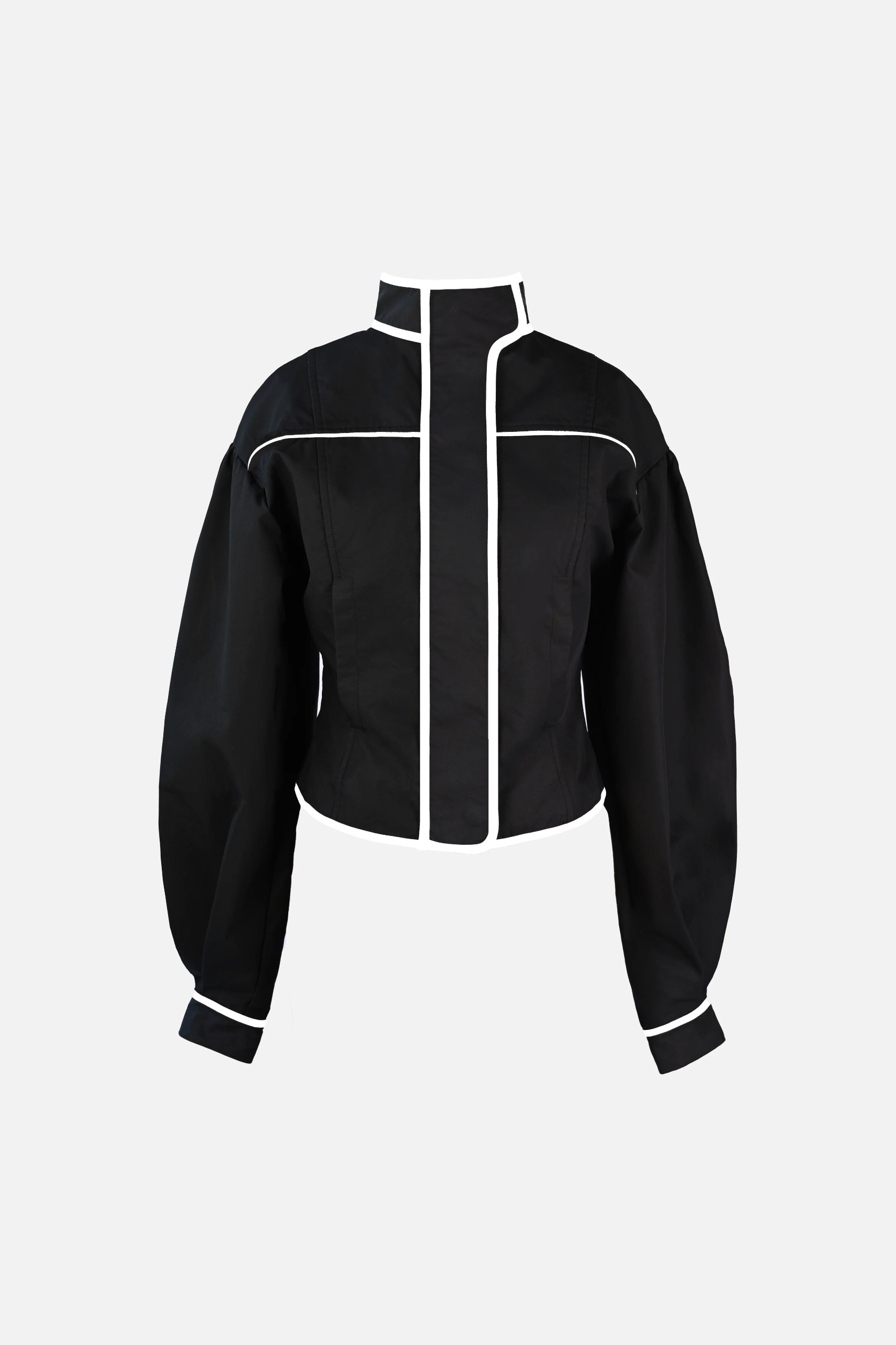 Mindy Cotton Jacket amp;mdash; Black